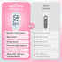 Digital Basal Body Thermometer: Easy@Home Accurate BBT for Ovulation Tracking & Fast Oral Thermometer with Large LCD Backlit Display | 1/100th Deg...