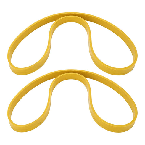 2 Pcs Rubber Band Saw Tires Yellow Wear Resistance Noise Reduction Nonslip Band Saw Tire for 10 Inch Band Saw Wheel, Band Saw Tires Replaces and B...