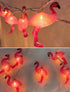 SUNSGNE Pink Flamingo Lights - Pink Party String Lights - Cute Fun Flamingo Decor for Indoor Home Bedroom Birthday...