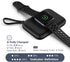Portable Watch Charger for iPhone 15?5000mAh Travel Wireless Power Bank with USB-C Cable - Keychain Charger Compatible with Apple iwatch 9/8/7/6/5...