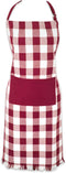 DII Unisex Buffalo Check Kitchen Collection, Classic Farmhouse Chef Apron, One Size...