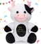 9.8" Happy Plushy Birthday Cow Toys Cow Stuffed Animals Cute Soft Birthday Cow Plush Gifts Birthday Party Decorations for Boys Girls...