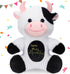 9.8" Happy Plushy Birthday Cow Toys Cow Stuffed Animals Cute Soft Birthday Cow Plush Gifts Birthday Party Decorations for Boys Girls...