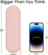 Travel Makeup Brush Holder, Magnetic Anti-fall Out Silicon Portable Cosmetic Face Spacious Brushes Holder, Skinsoft and Sleek Makeup Tools Organiz...