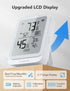 GoveeLife Hygrometer Thermometer H5104, Bluetooth Room Temperature Monitor with APP Alert and 2 Years Date Storage Export, Remote LCD Digital Hygr...