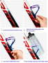 X-Zeofal Bike Water Bottle Holder, Universal Drink Holder Cage, Bicycle Cup Holders, Lightweight Aluminum Alloy Water Bottle Holder Rack for Bike,...