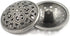 Bezelry 8 Pieces Flowery Engraving Openwork Domed Gray Silver Metal Shank Buttons 25mm (1 inch)...