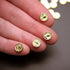 Gold Coins 10Pcs Miniature 1:6 Scale Metal Coin - St Patrick Leprechaun, Pirate Treasure, Dollhouse Coins(gold)...