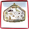 North Carolina State Brass Christmas Ornament Raleigh Charlotte Roanoke Kitty Hawk Winston Salem Durham Great Smokys by Nations Treasures...