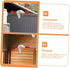 Chicken Door Frame Ornament Fence Decoration Retro Statue Decoration Chicken Figurine Wood Crafts Ornament Figurine Adornment Wood Chicken Figure ...