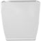 The HC Companies 8 Inch Aria Square Self Watering Planter - Plastic Plant Pot for Indoor Outdoor Plants Flowers Herbs, Glossy White...