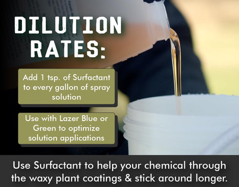Concentrated Surfactant for Herbicides Non-Ionic 16oz, Increase Product Coverage, Increase Product Penetration, Increase Product Effectiveness...