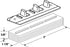 Prime-Line N 6661 Nylon Adjustable Floor Guide and Carpet Riser, White and Metallic (Single Pack)...
