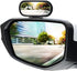 Blind Spot Mirrors adjustable Rearview Mirror Baby Car Mirrors,Strong Adhesive HD Glass Convex,stick on Side mirror or inner mirror or anywhere el...