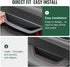GZYF Car Auto Interior Inner Door Handle Pull Trim,Driver Side Door Armrest Cover for BMW X3 X4 F25 F26,for BMW X3 F25 2010-2016,for BMW X4 F26 20...