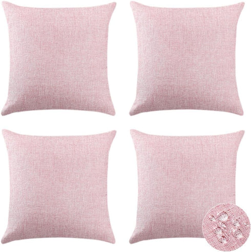 OTOSTAR Outdoor Waterproof Throw Pillow Covers Garden Decorative Cushion Case Pillow Covers Square Outdoor Pillowcases Patio Pillows for Couch Sof...