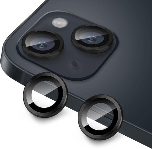 Compatible with iPhone 14 and 14 Plus Camera Lens Protector, Anti-Scratch Lens Cover 9H Tempered Glass Camera Screen Protector Shockproof Camera R...