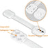 12 Pack Vkania Baby Proofing Cabinet Strap Locks - Child Safety Drawer Cupboard Oven Refrigerator Adhesive Locks - Adjustable Toilets Seat Fridge ...