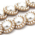 25mm Retro Women Coat Gold Metal Pearl Buttons, for Clothes, Sweaters, Blazer, Suit, Wedding Dress, Handmade DIY Crafts, Sewing Accessories(10pcs ...