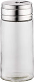 Fox Run 5167 Glass Spice Jar with Stainless Steel Shaker Lid, 6 Ounce, Clear Container for Seasonings, 1 Count (Pack of 1)...