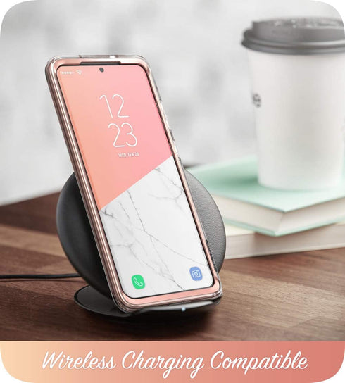 i-Blason Cosmo Series Case for Samsung Galaxy S20 Ultra 5G (2020 Release), Slim Stylish Protective Case Without Built-in Screen Protector, Marble,...