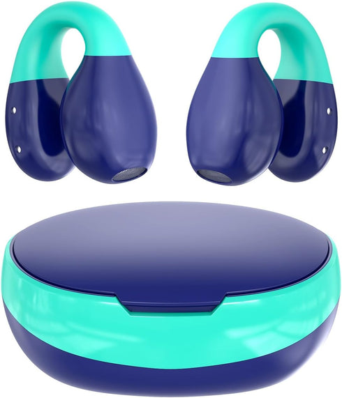 Langsdom ClipBuds Kids Bluetooth 5.3 Earbuds for Kids with Mic, Clip On Open-Ear Comfort Fit Headphones, 85dB Safe Volume Limit Wireless Earphones...