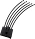 HiSport Blower Motor Resistor Connector 5-Wire Pigtail AC Fan Blower Wire Harness WPT1285, 645-512 Compatible with Ford Fusion 2010-2015, Lincoln ...