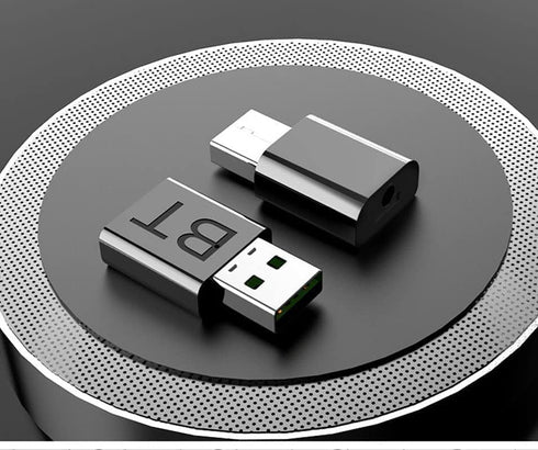 2 in1 USB Bluetooth 5.0 + EDR Transmitter Receiver AUX Adapter Portable Wireless Music TV PC Audio Transmitter 3.5mm...