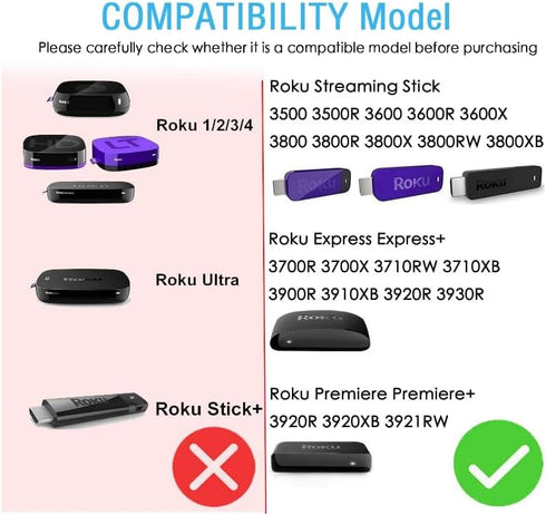 Replace Roku Voice Remote Charger 5V USB Power Cord Compatible with Roku Voice Remote Pro Rechargeable Voice Remote, Roku Micro USB Power...