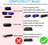 Replace Roku Voice Remote Charger 5V USB Power Cord Compatible with Roku Voice Remote Pro Rechargeable Voice Remote, Roku Micro USB Power...