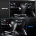 Gear Shift Knob Cover Trim ABS Plastic, Carbon Fiber, Compatible with Audi A6L 2005-2011, Q5 A4L 2009-2012, A5 2008-2010, Q7 2006-2012...