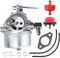 Carburetor Carb Kit fits for Tecumseh 640169TC-640169 OH318SA OHSK80 OHSK90 OHSK100 OHSK110 80 90 Snow Blowers Engines, for Toro 38079 38542 38546...