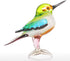 Too-arts Tiny Bird Glass Sculpture Ornament Bird Figurine Hand Blown Statue Multicolor...