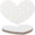 Set of 12 Heart Shaped Blank Jigsaw Puzzles to Draw On for Valentine’s, DIY Crafts (9 x 6 in, 40 Pieces Each)...