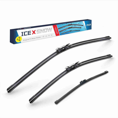 3 Wipers 26"22"11" Front and Rear Windshield Wiper Blades Replacement for Ford Explorer 2018 2017 2016 2015 2014 2013 2012 2011 OE:BB5Z-17528-E/D/...