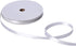 Jillson Roberts Bulk 5/8-Inch Double Faced Satin Ribbon Available in 21 Colors, White, 100 Yard Spool (BFR0924)...