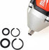 10 Sets 3/8" and 10 Sets 1/2" Impact Retaining Ring Wrench Socket Clip with O-Ring, Compatible With Milwaukee Electric Wrench/Pneumatic Wrench...