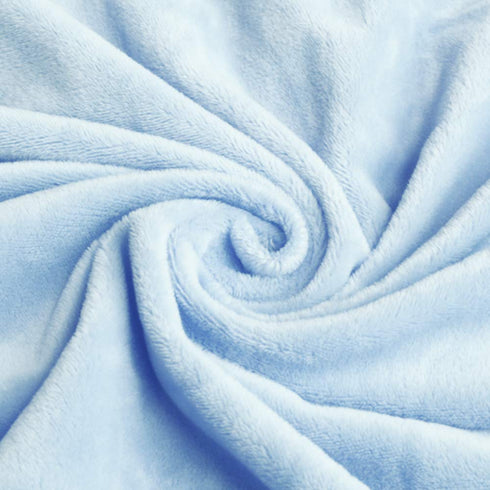 American Baby Company Heavenly Soft Chenille Fitted Mini Crib Sheet 24" x 38", Warm and Cozy Chenille Portable Sheet, Blue, for Boys and Girls, Fi...