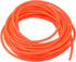 MECCANIXITY Rubber Cord Tube 10ft 2mm Dia 1mm Hole Orange Hollow Tubing for DIY Craft Beading Necklaces Bracelet...