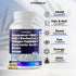 Vitamax Resveratrol NAD+ Berberine Hyaluronic Acid - Biotin Grape & Blueberry + NAC - Collagen Peptides - Hair, Nail, Skin & Joint Supplement - 21...