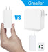 NewWay 65W 3 Port PD QC 3.0 USB-C Fast Charger (GaN Semic) Delivery Foldable, USB-C Wall Charger for USB C Laptops Smartphone Pad MacBook Compatib...