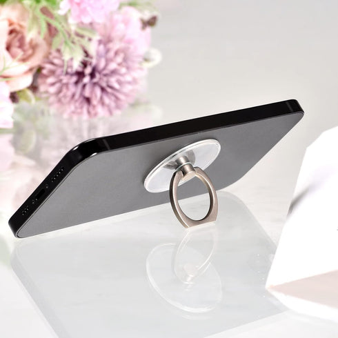 uxcell Transparent Phone Ring Holder, Clear Finger Grip Stand for Phone, Case, Tablet (Star Shape)......