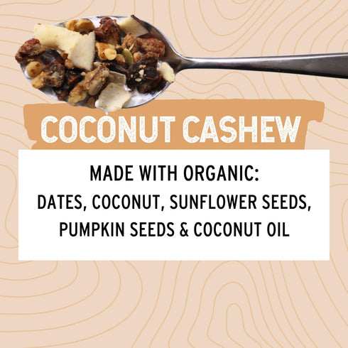 Wildway Keto Granola | Coconut Cashew | Grain-Free, Certified Gluten-Free Cereal | Vegan, Low Carb | No Sugar Added | Paleo-Friendly | Non-GMO Fru...