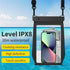 Multicolor Universal Waterproof Bag Phone Pouch Crossbody Large Phone Waterproof Dry Bag Compatible with Apple iPhone 15 Pro Max 14 for Samsung s2...