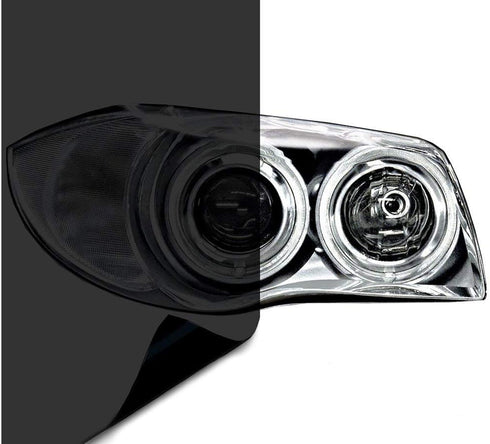 VViViD Air-Tint Dark Black Headlight/Tail Light Window Tint (12 Inch x 24 Inch 2-roll Pack)...