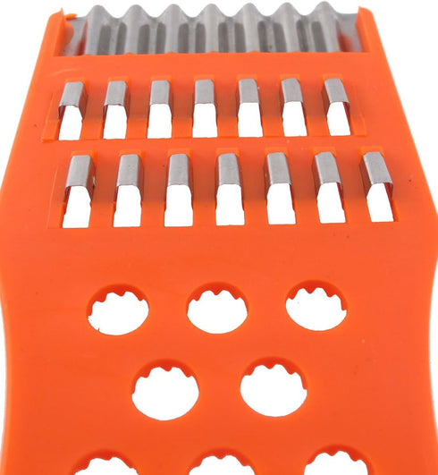 uxcell Kitchen Multifunction Vegetable Fruit Grater Slicer Peeler Shredder Carving Tool 6.7 Inch Long...
