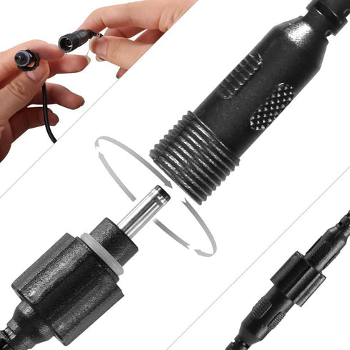 2-in-1 Splitter for Landscape Lighting Garden Path Lights, Connect Two Row Lights to One Adapter...