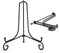 TR-LIFE Plate Stands for Display - 4 Inch Plate Holder Display Stand + Metal Easel Stand for Picture Frame, Decorative Plates, Book, Photo, Collec...