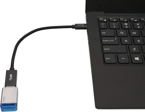 USB-C Male to USB3.1 Gen2 Female Adapter Cable, Type-C OTG Cable, Speed Up to 10Gbps (Black)...