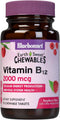 Bluebonnet Nutrition Earth Sweet Vitamin B12 2000 mcg Chewable Tablets, Soy-Free, Gluten-Free, Kosher Certified, Dairy-Free, Vegan, Raspberry Flav...